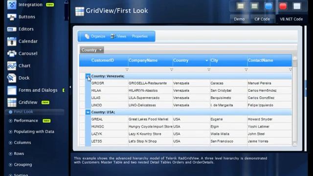 Overview of Telerik UI for Winforms смотреть онлайн