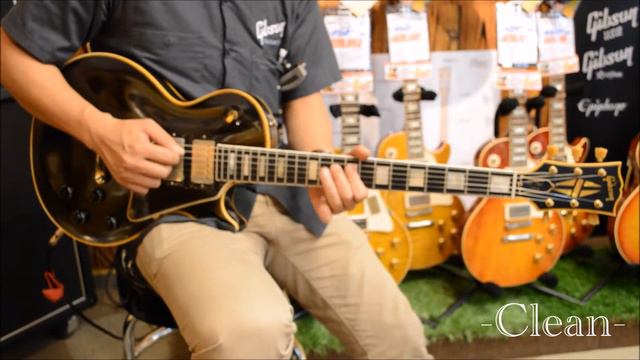 Gibson Les Paul Custom "Black Beauty" 1957 Vintage -Clean Sound- смотреть онлайн