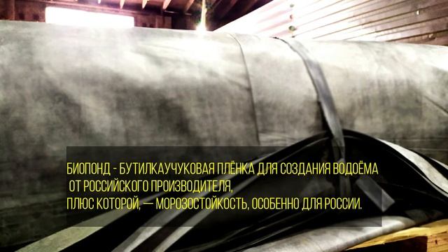 Что нужно для создания водоёма