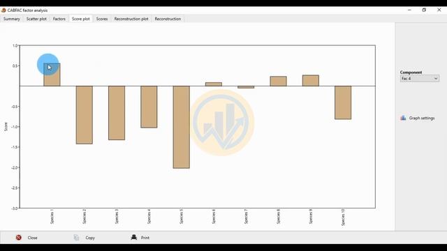 Factor Analysis with Environmental Variable (CABFAC) | Multivariate Analysis | Past 4.11 смотреть онлайн