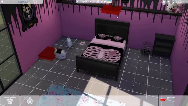 The Sims 4 ~ Aesthetic Rooms ~ Scenecore Bedroom ~ Speed Build смотреть онлайн