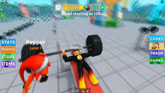 КТО САМЫЙ СИЛЬНЫЙ КАЧОК? НУБ против ПРО против ЧИТЕРА в Симуляторе качка Roblox смотреть онлайн