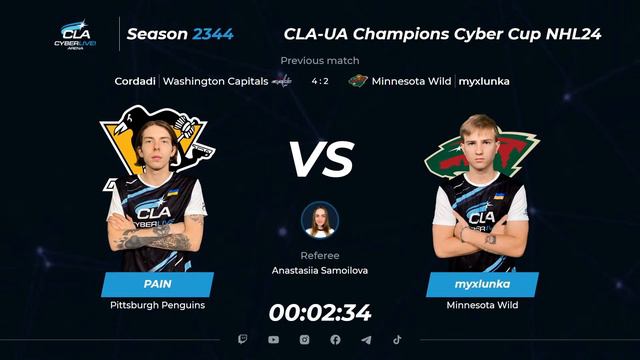 28.02.2024 ► CLA-UA Champions Cyber Cup смотреть онлайн
