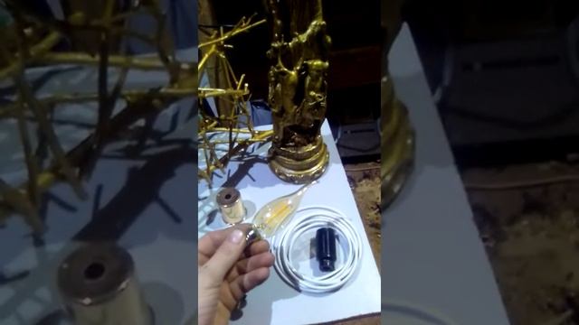 ,,Золотая ветвь монаха'' светодиодный светильник своими руками смотреть онлайн