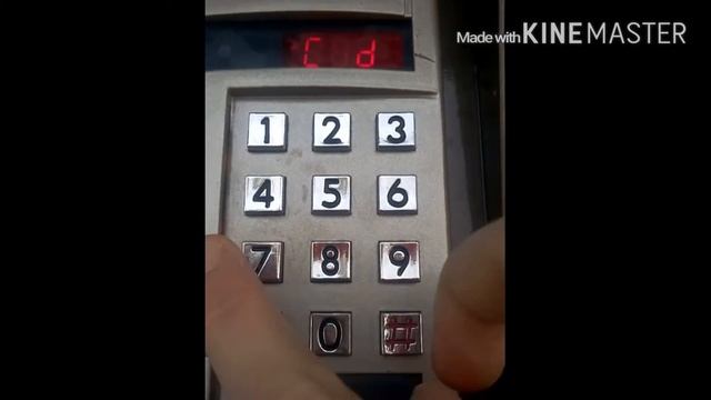 Как открыть домофон Vizit без ключа