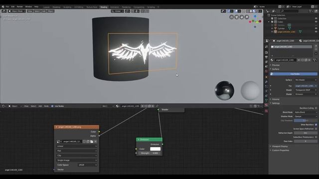 How to Create Glowing Decals in Blender 3D (Under 2 minutes) смотреть онлайн