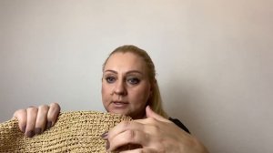 подробный рассказ как связать эту сумку из рафии