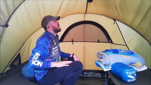 Обзор палатки для карповой ловли TANKER FRONTVIEW CAPERLAN смотреть онлайн