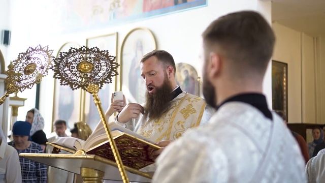 Престольный праздник в кафедральном Константино-Еленинском соборе | Костанай Православный смотреть онлайн