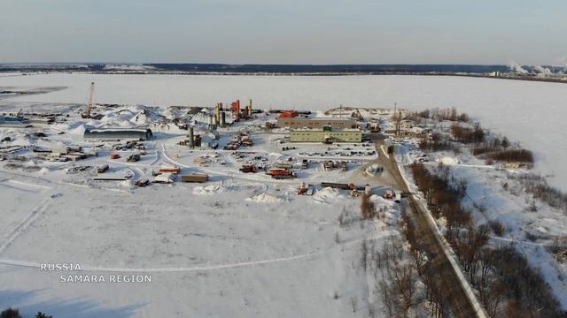 Окрестности села "Зелёновка" / трасса М5 "Урал" / Самарская область смотреть онлайн