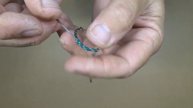 Как связать петлю на лидкоре. Карповые монтажи.