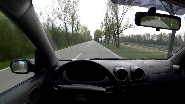 Ford Fiesta 1.4 TDCi Mk6 2001 (68HP) - Sunday POV Drive смотреть онлайн