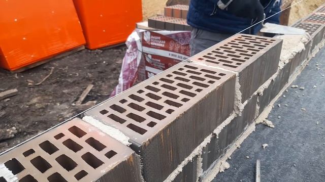 Кладка облицовочной стены под расшивку смотреть онлайн