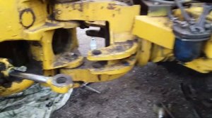 К-700//Ремонт промежуточного вала опоры