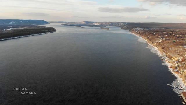 Пришла весна / река Волга / Самара / Russia смотреть онлайн