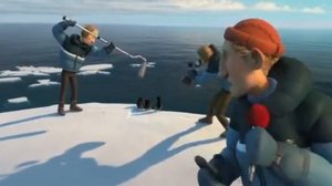 Пингвины Мадагаскара. "Спасение яйца"