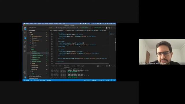 [Ionic] Aula 05 – Providers, Storage, Firebase смотреть онлайн