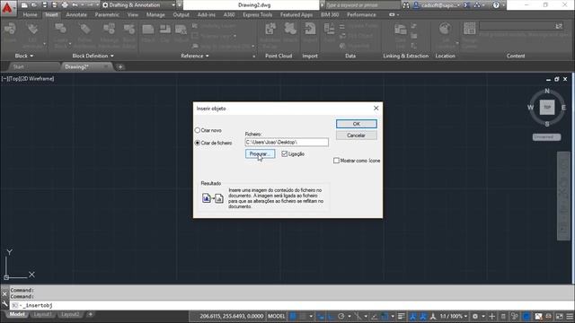 AutoCAD 2016 English - Lesson 104/149 - Using OLE to Import Data смотреть онлайн