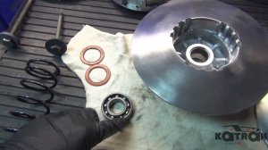 BRP OUTLANDER - Обслуживание вариаторов