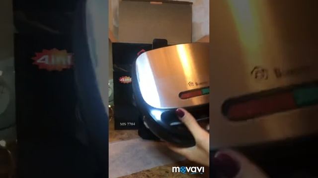 4 в 1 Гриль, бутербродница, вафельница, орешница Domotec, 1000 смотреть онлайн