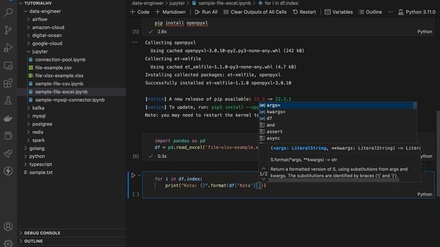 Mengolah Data EXCEL Dengan Pandas dan Jupyter Notebook смотреть онлайн