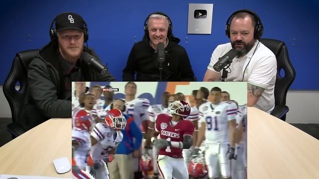 Biggest Hits in College Football History REACTION | OFFICE BLOKES REACT!! смотреть онлайн