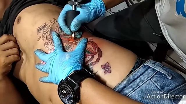 Tattoo oriental keren di jakarta (oriyama D_Art TATTOO) (music by ddh) смотреть онлайн