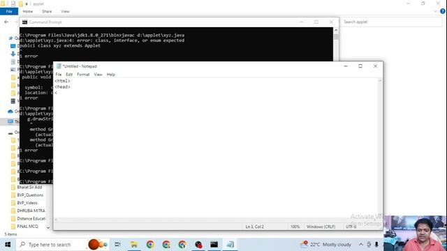 How to run First Applet Program in Java ? смотреть онлайн