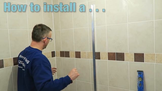 How to install a shower screen | Tutorial | Video Guide | DIY | смотреть онлайн