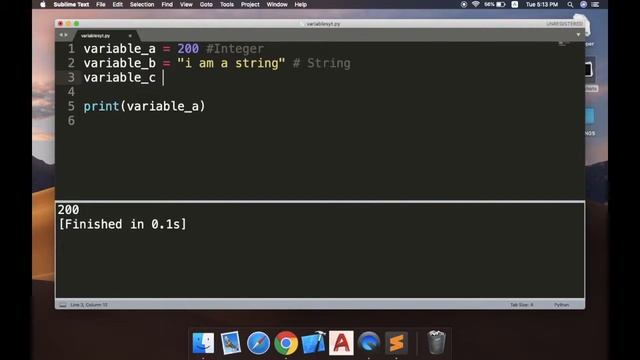 VARIABLES IN PYTHON ? || TYPES OF VARIABLES || PYHTON TUTORIALS PART - 2 смотреть онлайн