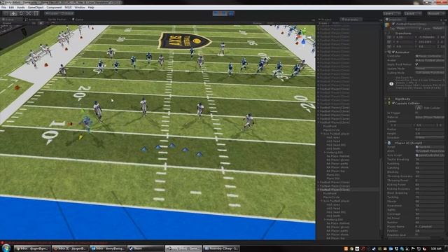 Axis Football 2016 - Dev Video #2 - Blocking AI смотреть онлайн