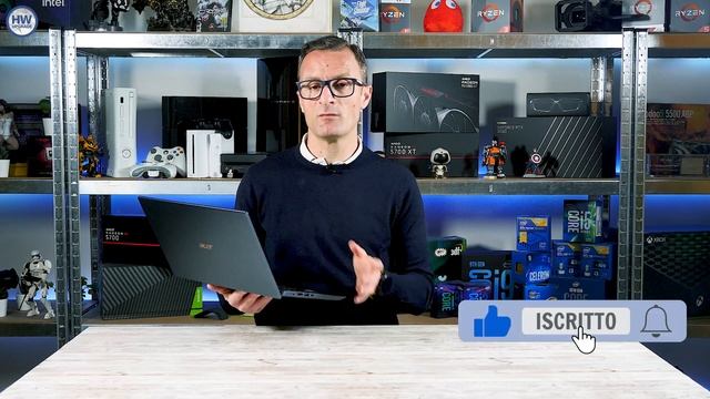 Acer Swift 3x: il notebook compatto con GPU discreta di Intel смотреть онлайн