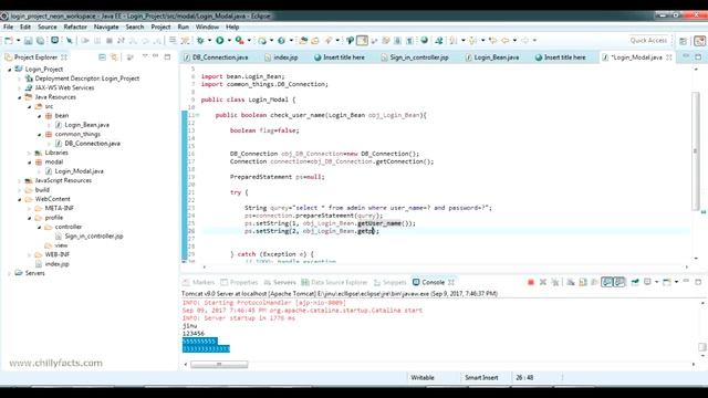 Configuring Sign In Controller Java Jsp MySql login Project Part 3 смотреть онлайн