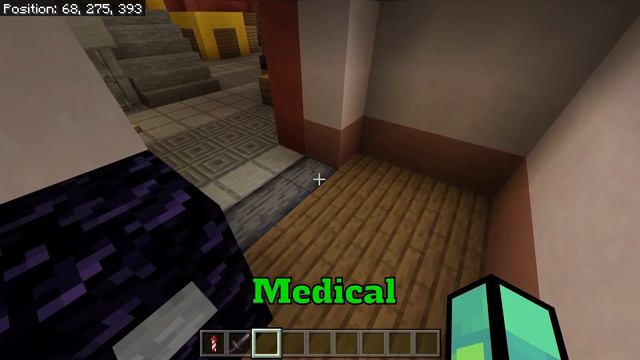 Among Us Airship Map Minecraft Full Detailed Tour смотреть онлайн