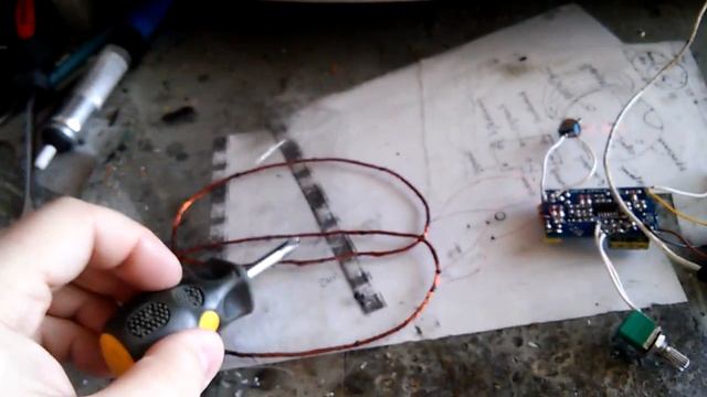 Пират на ТЛ074 дискрим! Подключил DD катушку. смотреть онлайн