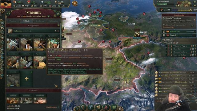 Ein neuer alter Vereinigungskandidat | 29 | Let's Play Victoria 3 | deutsch смотреть онлайн