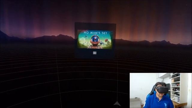 How to play no man sky VR in Oculus Quest or oculus go wireless | Riftcat - English version. смотреть онлайн