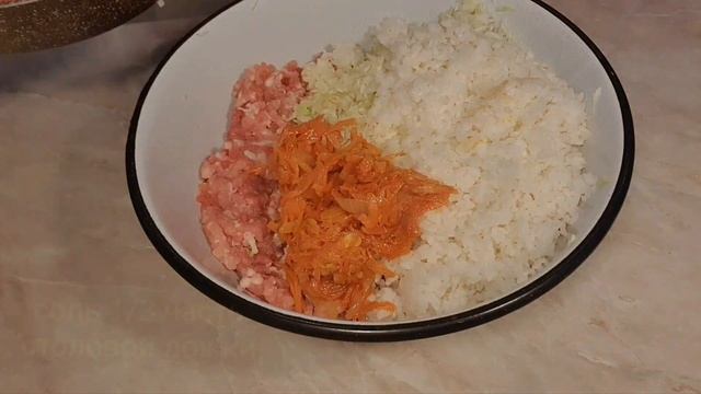 Вкусно и быстро! Один из удачных способов приготовления этого блюда! Ленивые голубцы. смотреть онлайн