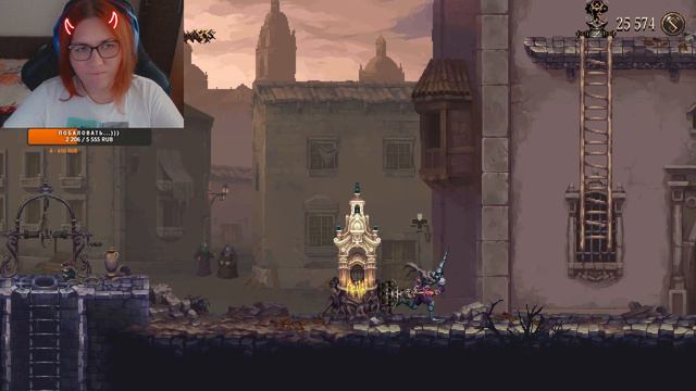 Кадилом по жопе! I Blasphemous 2 #3 смотреть онлайн