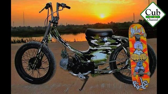 Honda Cub Custom Chuupy Cub [part1] | Cub Series Channel