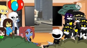 Undertale & Murder Drone React Skibidi Toilet 1-38 All Episode! (@BandenTCY ) Gacha Club (Part 1)