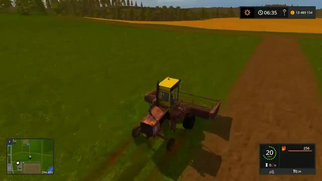 Farming Simulator 2017. мод косилка КПС 5Г. смотреть онлайн