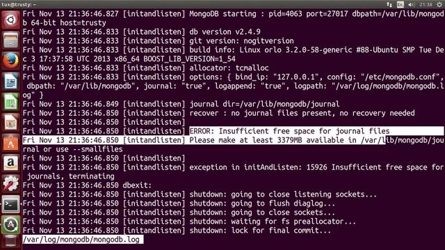 Mongodb install on Ubuntu 14 04 смотреть онлайн