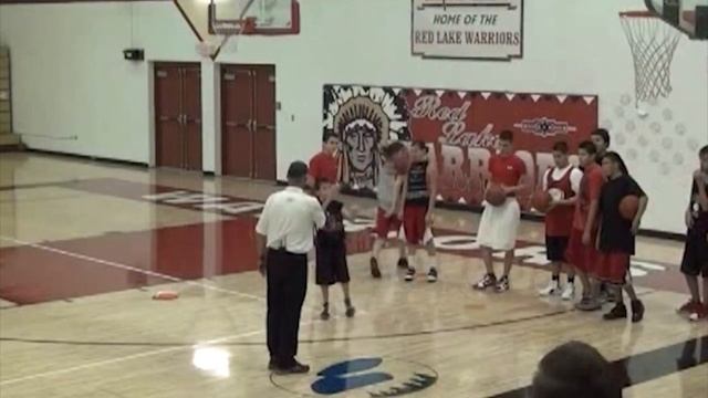 "Poise" Free Throws: Basketball Team Building Drill смотреть онлайн