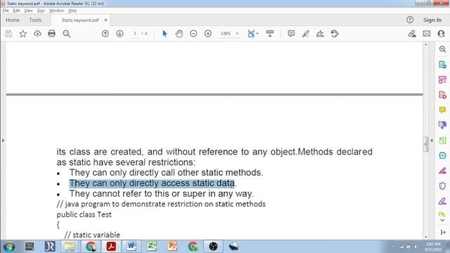 Static Keyword in Java | Static Variables | Static Methods | Static Classes смотреть онлайн