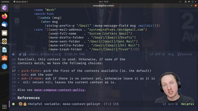Managing Multiple Email Accounts with mu4e and mbsync - Emacs Mail смотреть онлайн