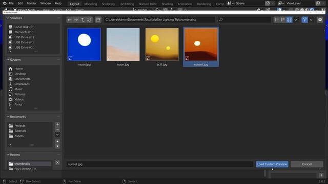 New Sky Light Tip in Blender 3.0 Cycles X смотреть онлайн