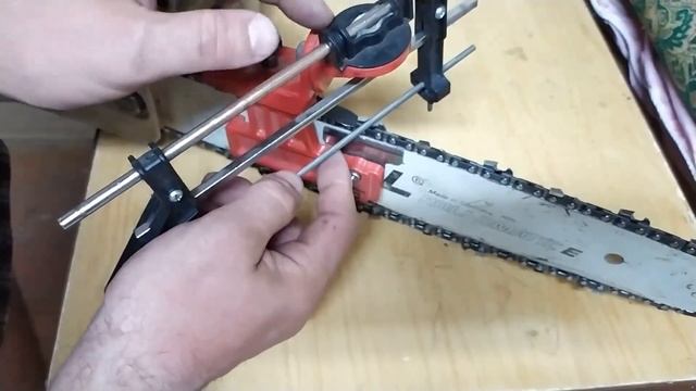 Ручной станок для заточки цепи бензопилы смотреть онлайн