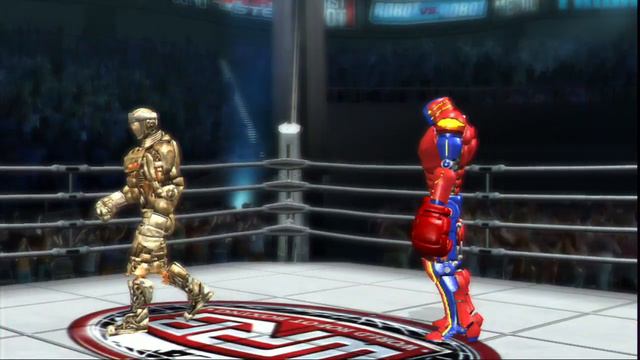 REAL STEEL THE VIDEO GAME-Golden Atom vs Nummskull(ROBOT BOXER)ЖИВАЯ СТАЛЬ XBOX360/PS3 смотреть онлайн