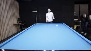 Как ровно бить прямые шары в русском бильярде?